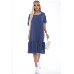 Платье "Рита" (синее) П8915