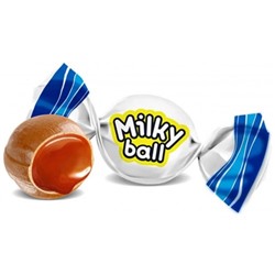 Карамель молочная Milki Ball 500гр/1уп