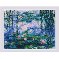 Набор для вышивания «Риолис» («Сотвори Сама»)  2034 "Водяные лилии" по мотивам картины К, Моне