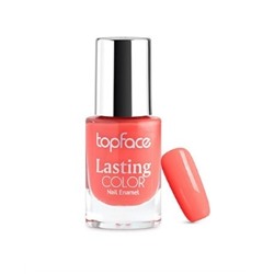 Topface Лак для ногтей Lasting color тон 77 насыщенный коралл - PT104 (9мл)