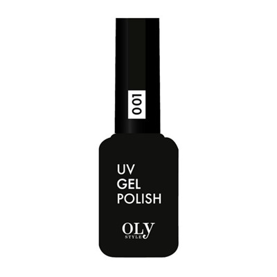 OLYSTYLE Гель-лак для ногтей тон 001 черный