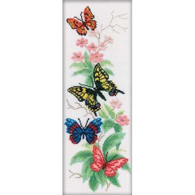 Набор для вышивания «РТО»  M146 Бабочки и цветы