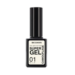 RELOUIS Лак для ногтей Super Gel Camouflage тон 01 milk