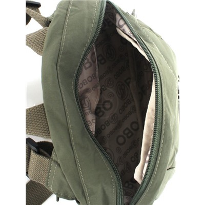 Сумка женская текстиль BoBo-1705,  1отд,  плечевой ремень,  зеленый 259662