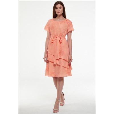 Платье Bazalini 3458 оранжевый