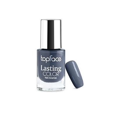 Topface Лак для ногтей Lasting color тон 59, глубокий серо-синий PT104 (9мл)