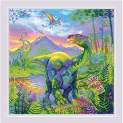 Набор для вышивания «Риолис» («Сотвори Сама»)  2023 "Эра динозавров"