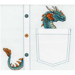 Набор для вышивания «МП Студия»  В-252 Благородный дракон