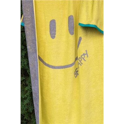 Полотенце махровое "Be happy"