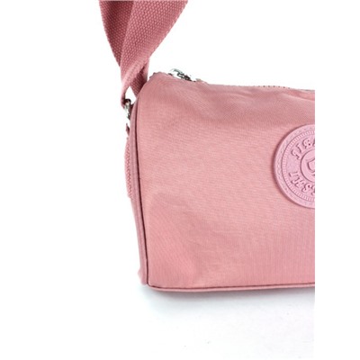 Сумка женская текстиль JLS-K-925,  1отд,  плечевой ремень,  розовый 261018
