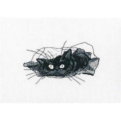 Набор для вышивания «РТО»  M667 - Среди черных котов