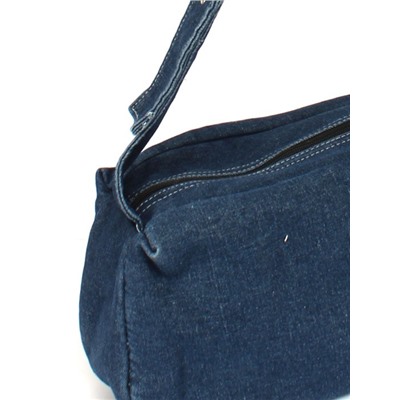 Сумка женская текстиль JN-76-8171,  1отд,  плечевой ремень,  синий джинс 260082