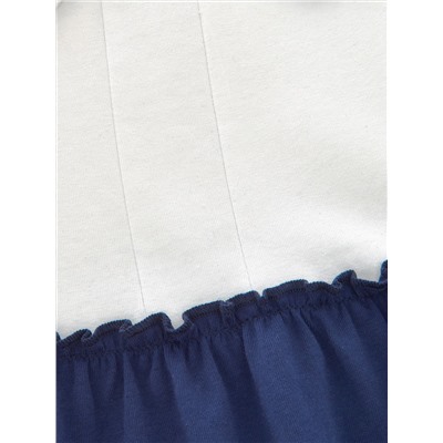 Платье (92-116см) UD 0744-2(2) синий